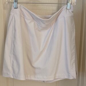 Women's White Skort